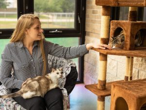 Living and Learning: Texas A&M Stevenson Center Provides ‘Home Away From Home’ For Veterinary Students