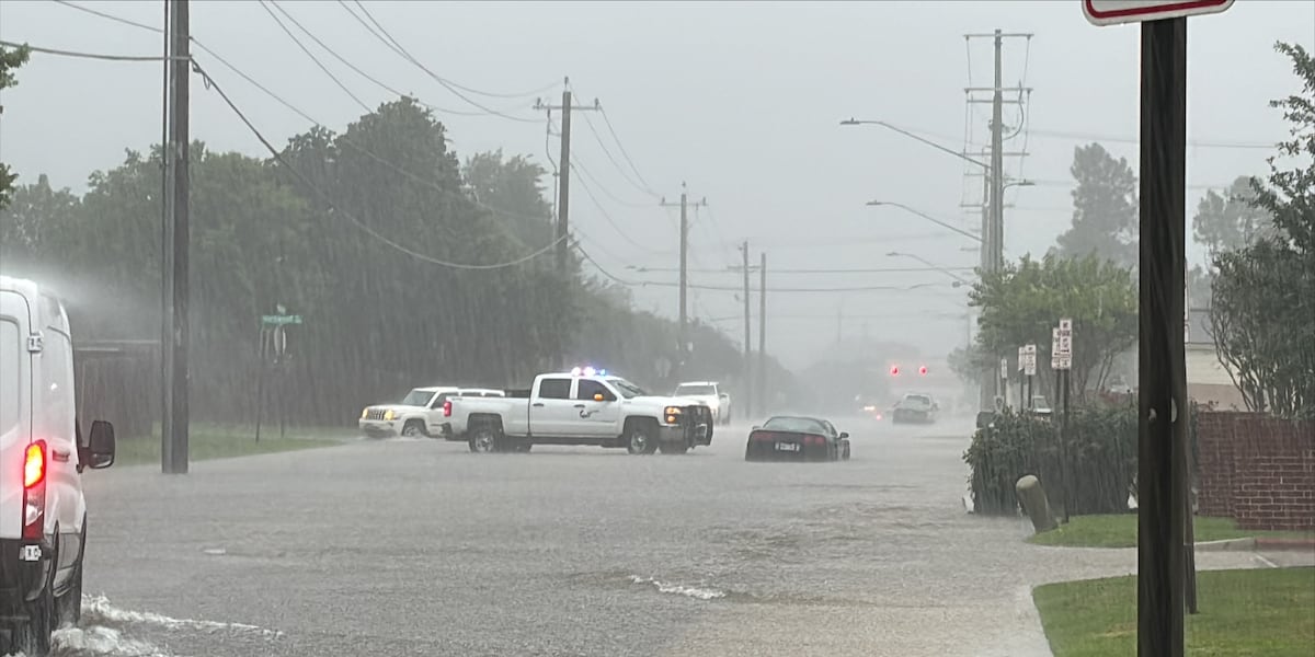 Severe thunderstorms bring more flooding to waterlogged Brazos Valley