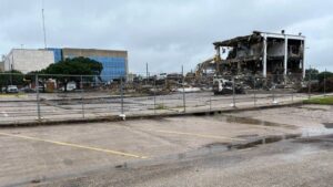 Brazos County Commissioners Spend More Money To Demolish The Former Bryan ISD Administration Building