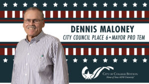 College Station Mayor Pro Tem Dennis Maloney on WTAW