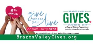 Sixth Annual Brazos Valley Gives Fundraiser Is Tuesday