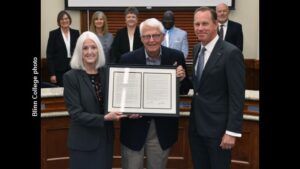 Blinn College Trustees Tribute To Retiring Member Charles Moser