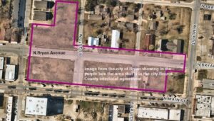 Brazos County Commission Joins The Bryan City Council In An Economic Development Project In Downtown Bryan