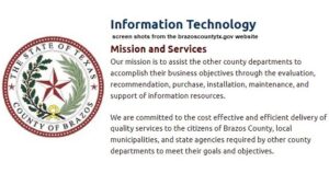 Brazos County Commission Approves Continuing State Cybersecurity Grant Program After Addressing Public Questions