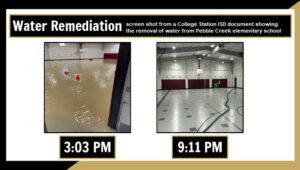 Repairs Completed From Flooding At Pebble Creek Elementary School