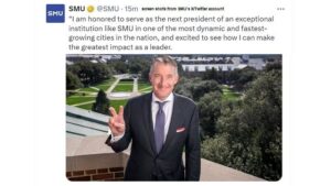 University Of Texas-Austin President Is Leaving For SMU