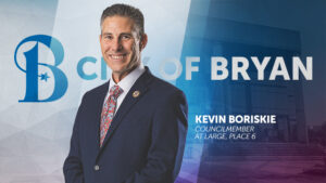 Bryan Councilman Kevin Boriskie on WTAW