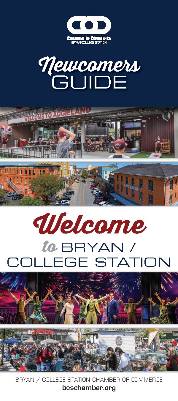 Bryan/College Station Chamber of Commerce Newcomers Guide 2023-2024