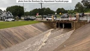 Searching For A 10 Year Old Girl Swept Away By Floodwaters In Brenham