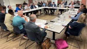 Topics At A Joint Meeting Of The Bryan City Council & Business Council Included Coulter Field Airport