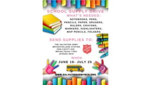Bryan/College Station Salvation Army Update on WTAW