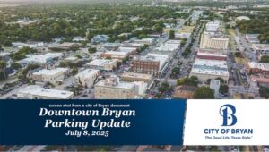 Bryan City Council Receives An Update From Its Downtown Parking Committee
