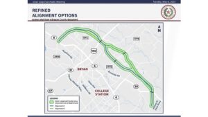 Brazos County Commission Will Consider Ending The Design Contract For The East Loop Highway